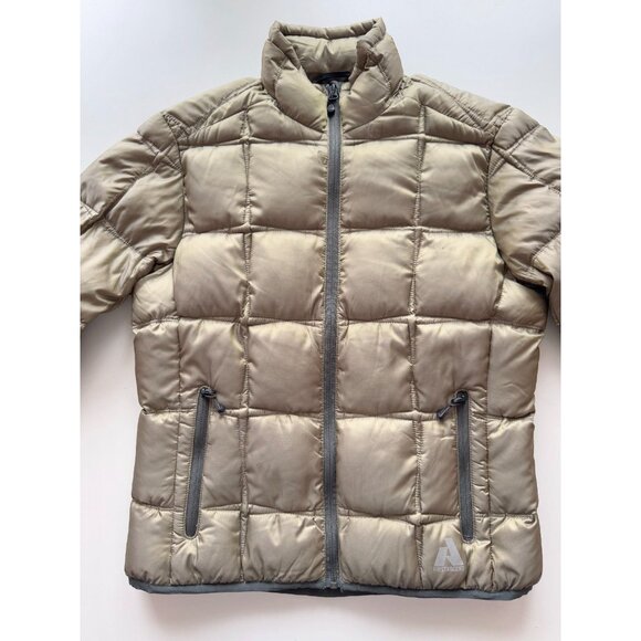 EDDIE BAUER First Ascent Downlight Green Down Filled Puffer Jacket Coat, Size S - Picture 6 of 16